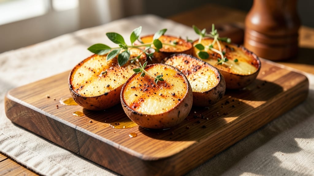 Baked Potato Quarters Recipe: Crispy-Crusted Cheese Topped Bites