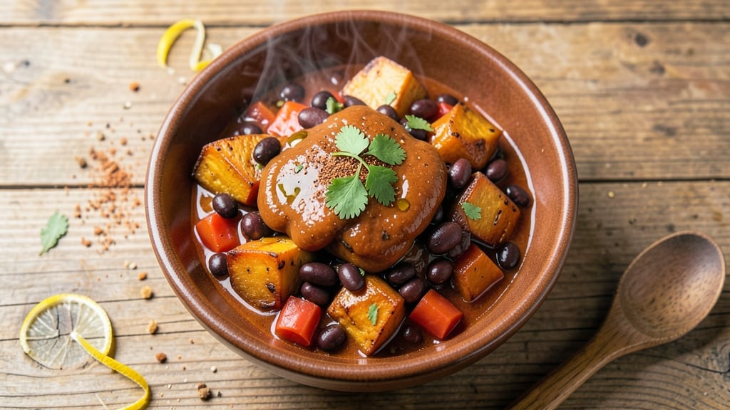 Arbonne Sweet Potato Chili Recipe: Spiced Roasted Sweetness With Crispy Top Harmony