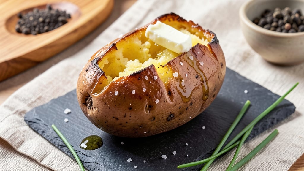 Baked Potato Convection Oven Recipe: Crispy Skins Without Fork Work