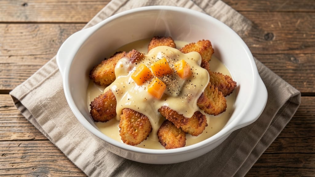Tater Tot Cheesy Potato Crock Pot Recipe: Melty Potato Stacks With Zero Effort