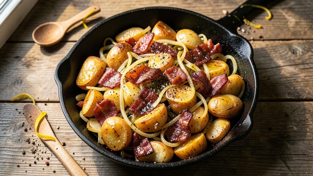 Baked Potato Hash Recipe: Crispy Spuds and Smoky Bacon Harmony