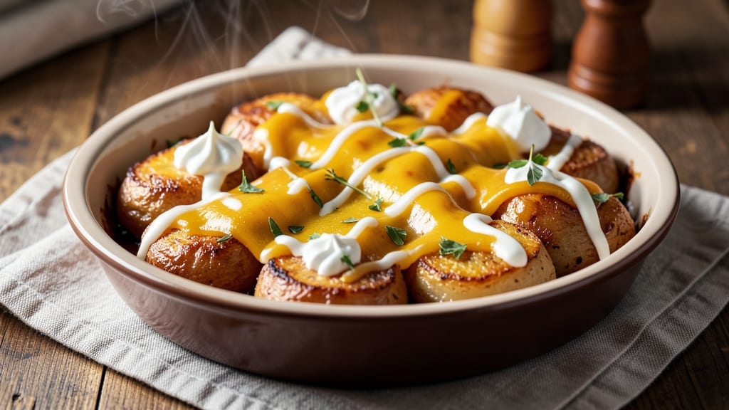 Twice-Baked Potato Crock Pot Recipe: Cheesy Pull-Apart Layers in One Pot