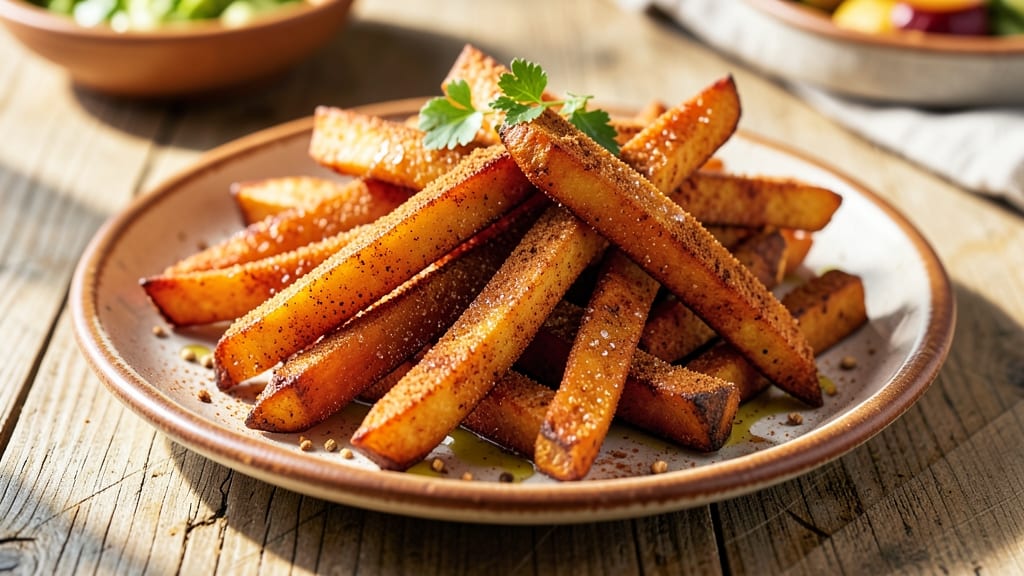 Sweet Potato Fries Recipe with Cinnamon: Crispy Bites with Warm Spice Crunch