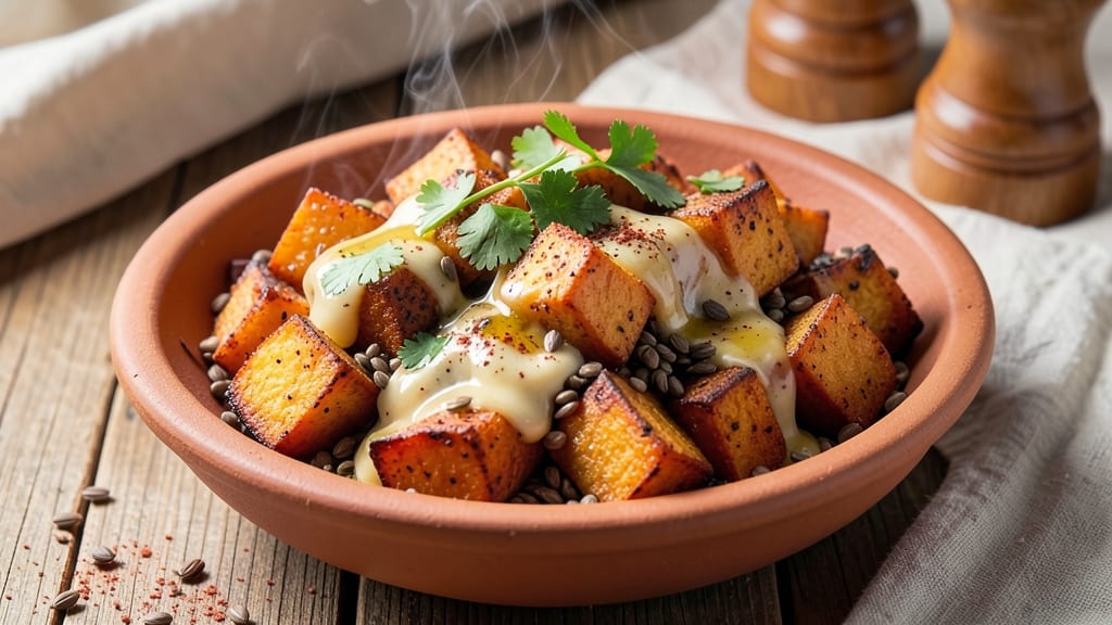 Sweet Potato Taco Filling Recipe: Roasted Spice Crumble for Crunchy Toppings
