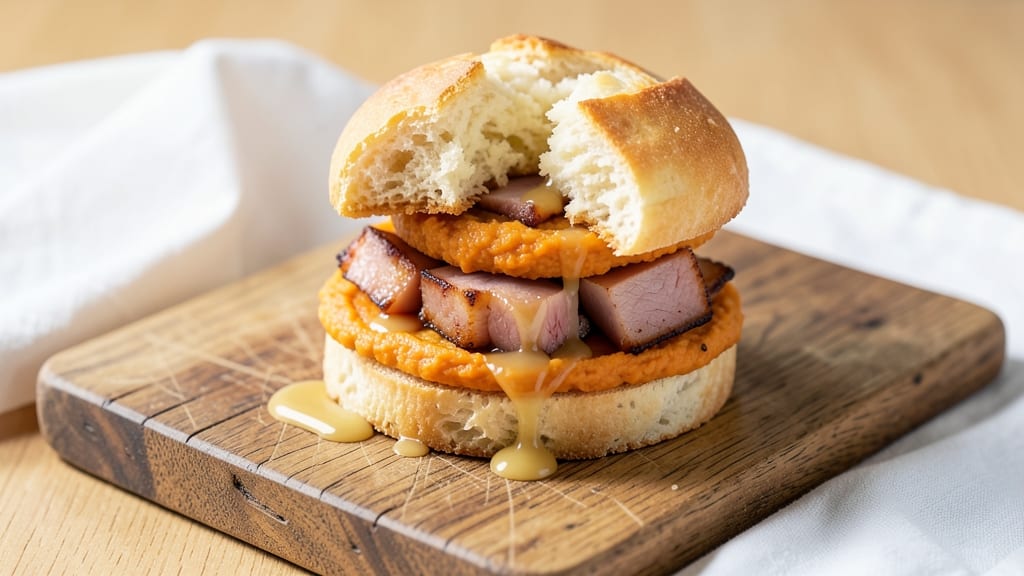 Sweet Potato Ham Biscuits Recipe: Savory-Sweet Flaky Layers