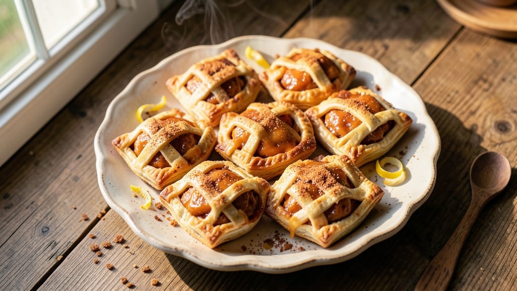 Baked Sweet Potato Hand Pies Recipe: Flaky Pastry Hugs Sweet Spiced Filling
