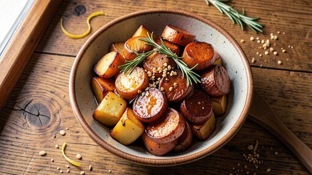 Sweet Potato and Idaho Potato Recipe: Caramelized Sweetness Meets Crispy Golden Crust