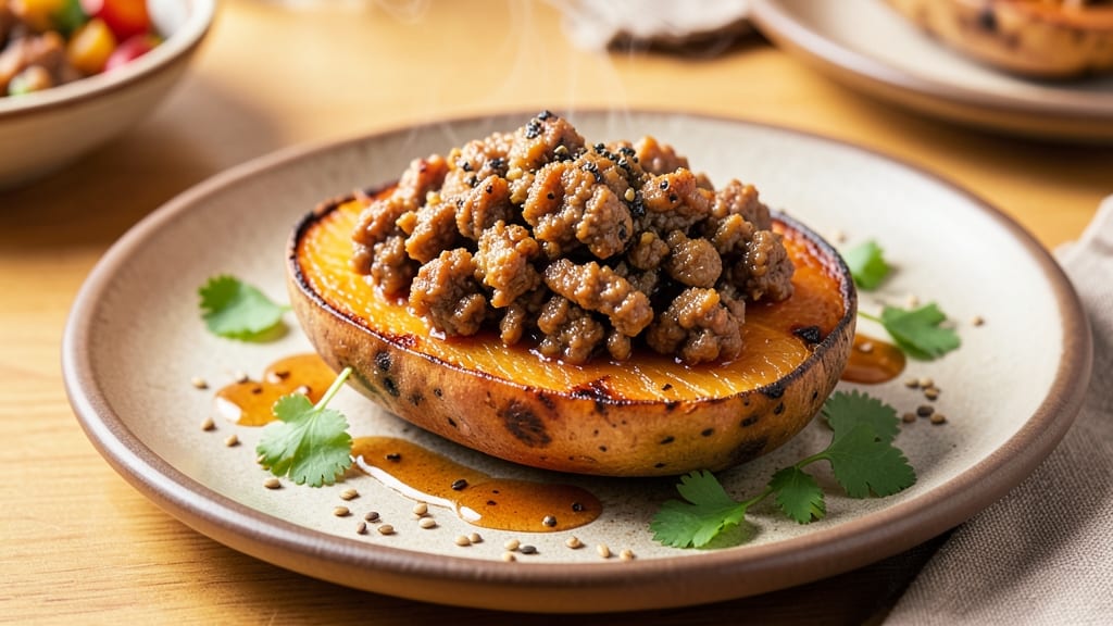 Baked Sweet Potato Ground Beef Recipe: One-Pan Savory-Sweet Harmony