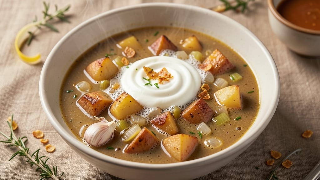 Best Baked Potato Soup Recipe Ever: Velvety Creamy Texture With Crispy Top Trick