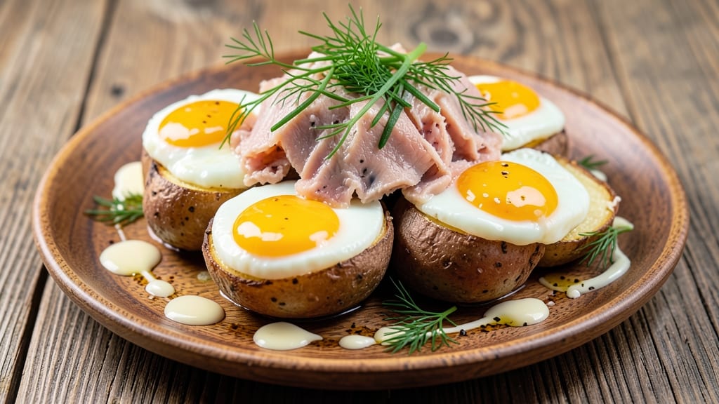 Tuna Egg Potato Recipe: Savory Scramble With Flaky Potatoes and Fluffy Eggs