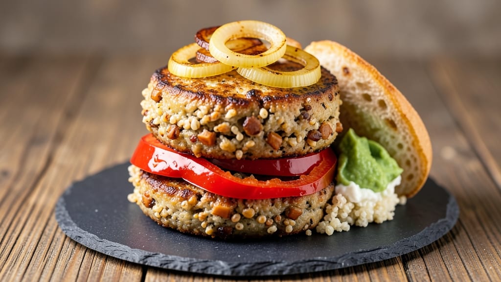 Sweet Potato Quinoa Burgers Recipe: Hearty Veggie Patties With Nutty Crunch