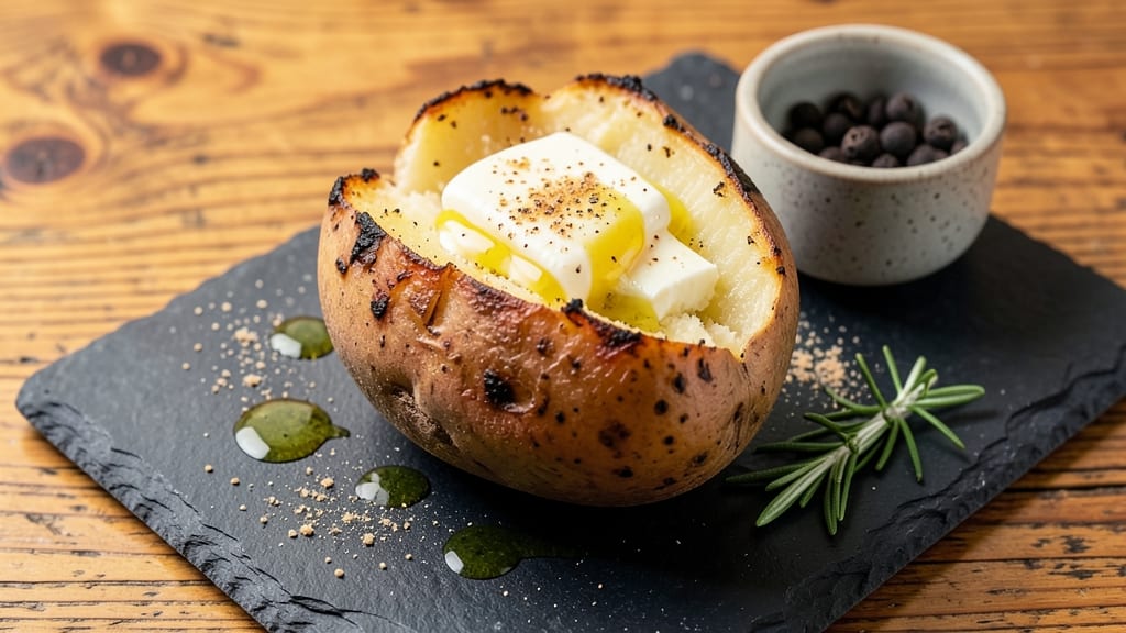 Baked Potato Recipe 400: Oven-Perfected Crispy Skin and Buttery Creaminess