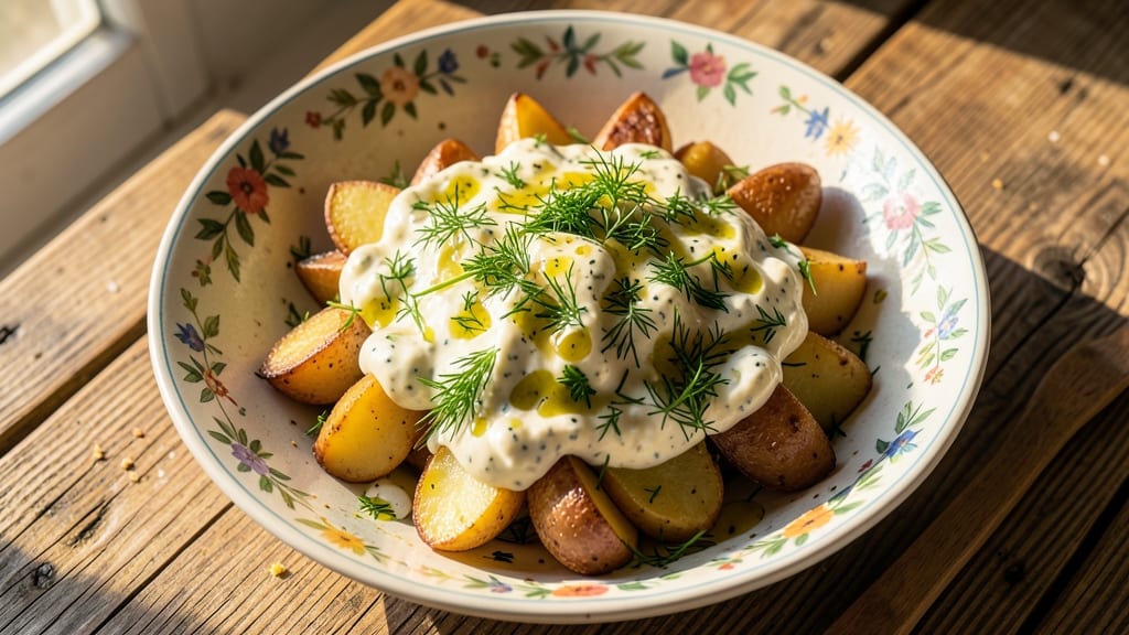 Balkan Potato Salad Recipe: Zesty Dill and Lemon Vinaigrette Magic