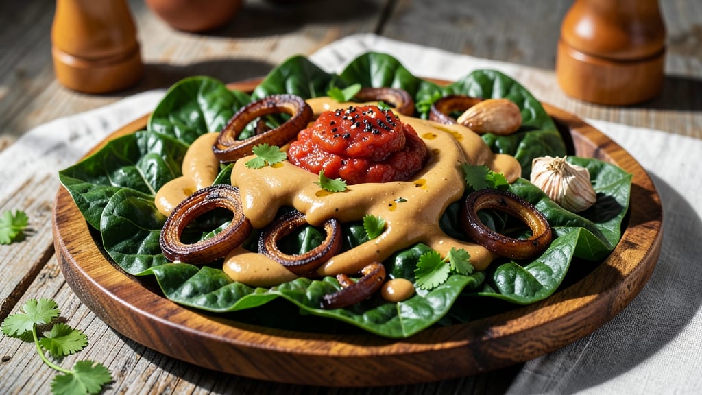 Sweet Potato Leaves African Recipe: Earthy Greens With Peanut Butter Zing