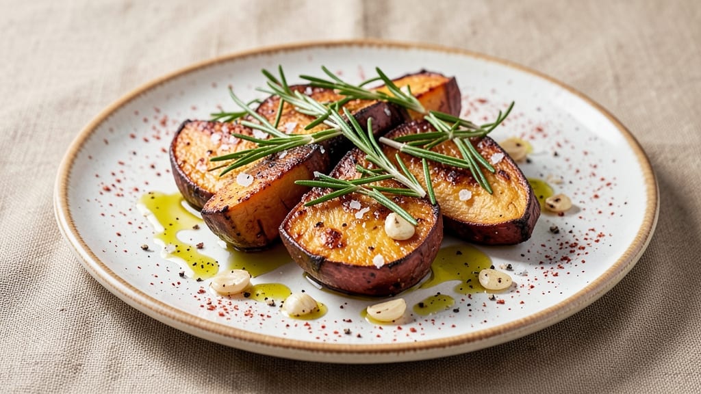 Sweet Potato Recipe Not Sweet: Savory Herb-Roasted Wedges With Crispy Edges