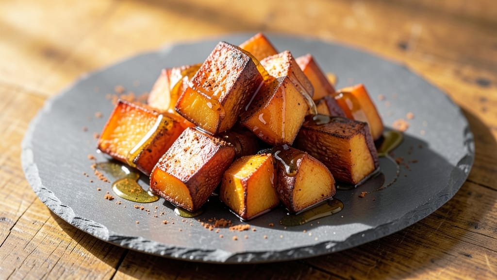 Baked Sweet Potato Pieces Recipe: Crispy-Crusted Cubes With Caramelized Sweetness