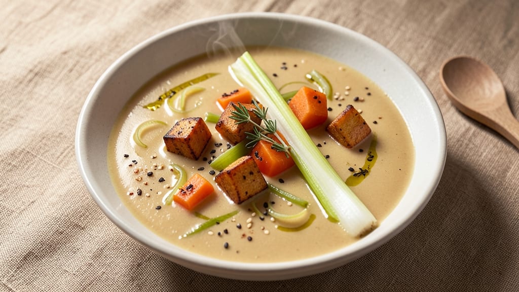 Sweet Potato Leek and Carrot Soup Recipe: Velvety Roasted Base With Earthy Leek Depth