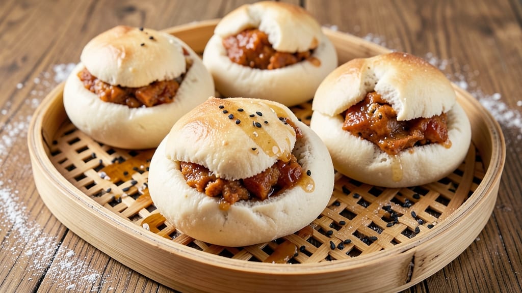 Sweet Potato Steamed Buns Recipe: Pillowy Clouds with Caramelized Sweetness