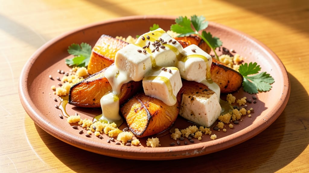 Sweet Potato And Paneer Recipe: Spiced Cheese And Root One-Pan Harmony
