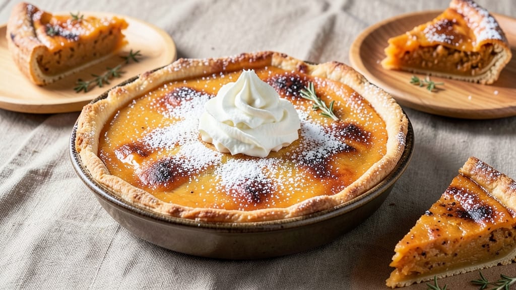 Sweet Potato Pie Recipe No Nutmeg: Spiced Cinnamon-Sugar Crust With Velvety Filling
