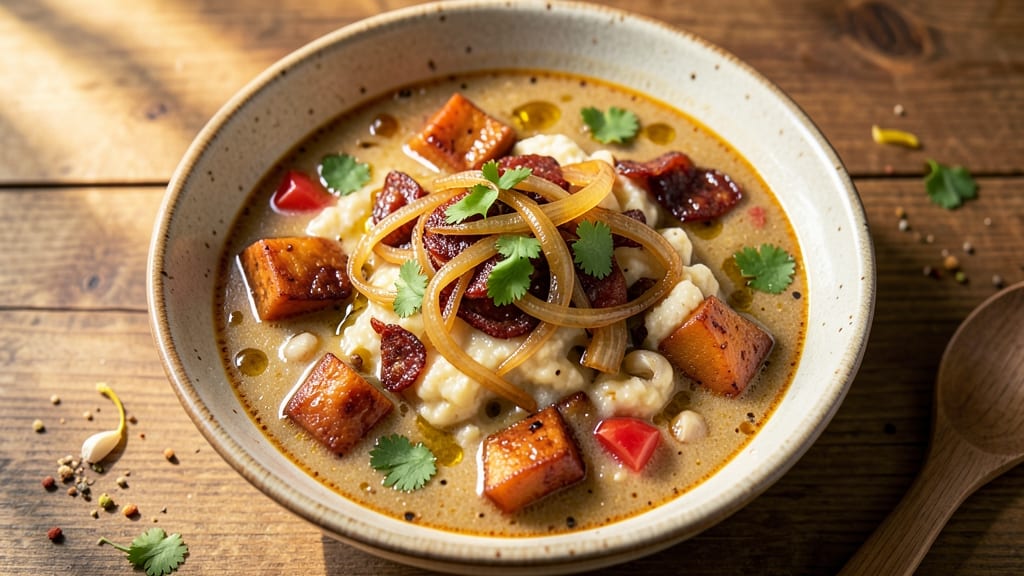 Sweet Potato and Chorizo Soup Recipe: Smoky-Spiced Warmth in One Pot