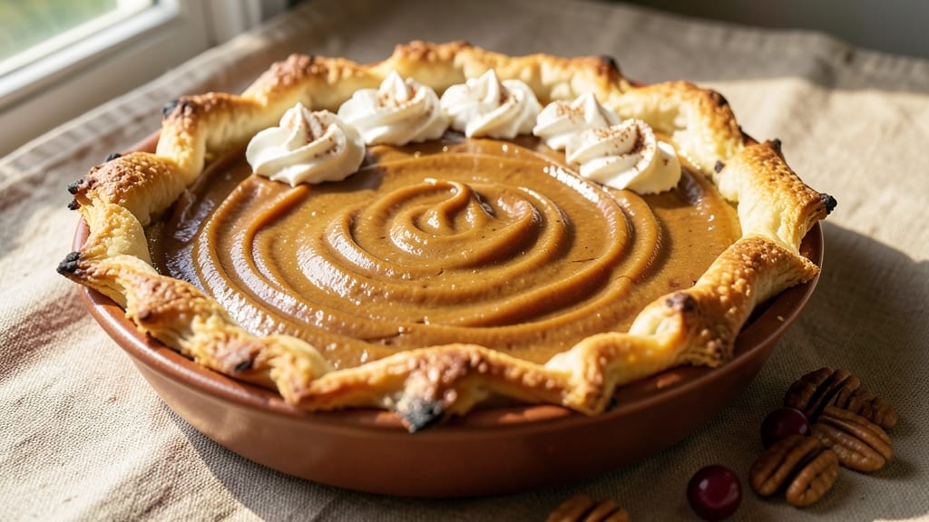 Sweet Potato Pie Recipe I Heart Recipes: Spiced Egg Custard With Buttery Crust