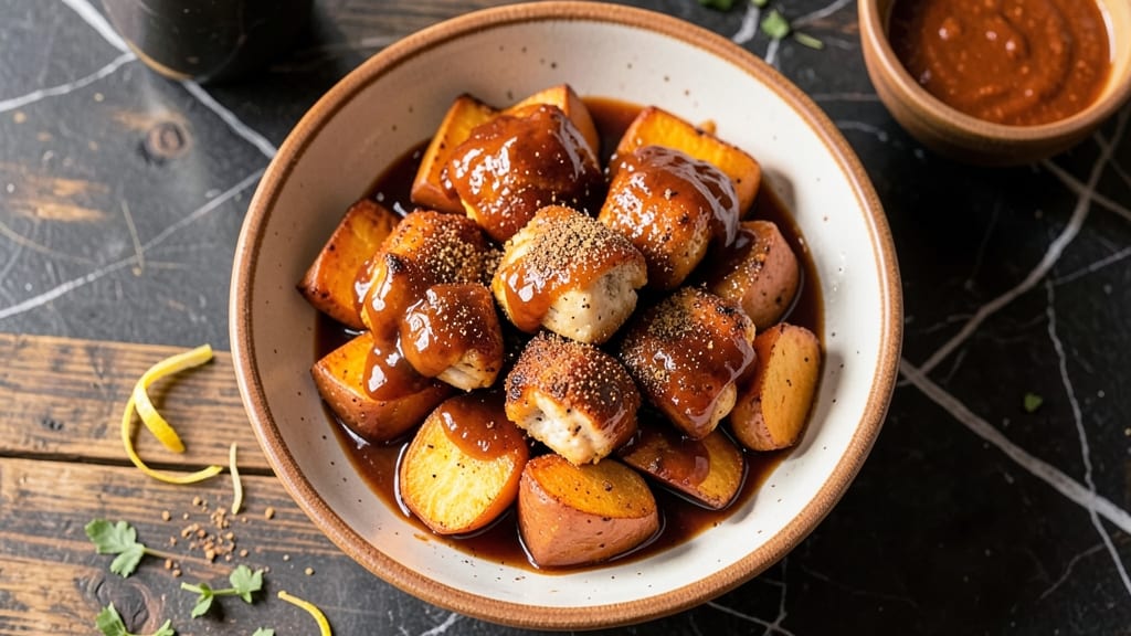 BBQ Chicken and Sweet Potato Recipe: Smoky-Sweet One-Pan Harmony