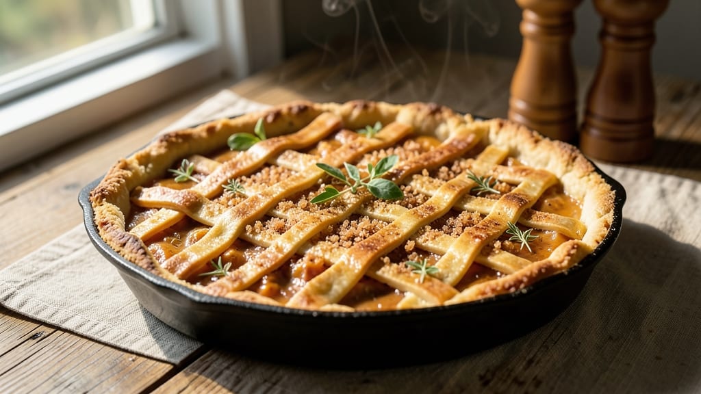 Sweet Potato Chess Pie Recipe: Rustic Crust and Spiced Sweet Potato Bliss