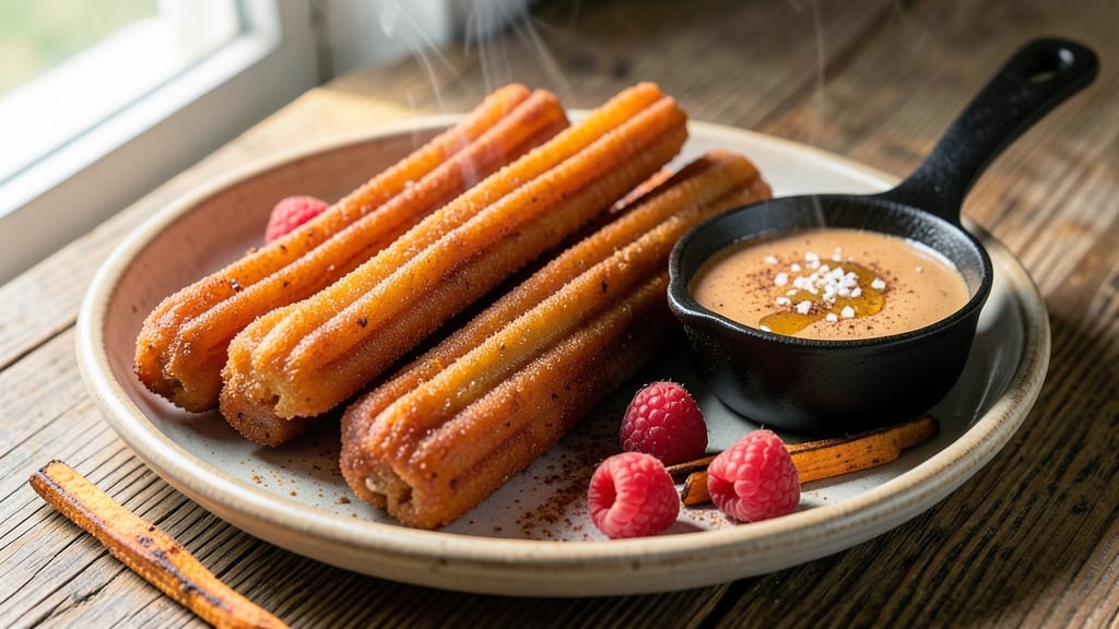 Sweet Potato Churros Recipe: Crispy Cinnamon Sticks With Caramel Dip Magic