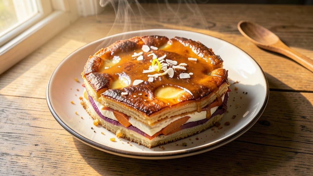 Sweet Potato Bebinca Recipe: Layers of Coconut Caramel and Silky Texture
