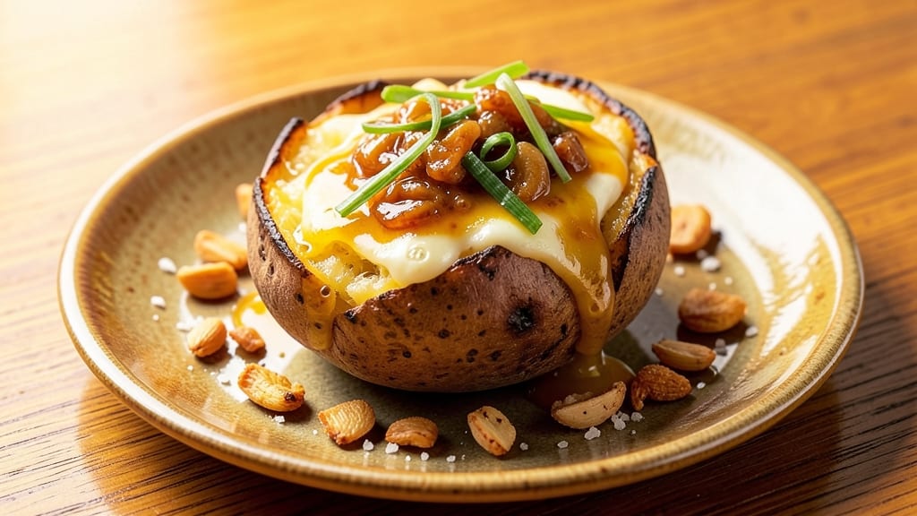 Baked Potato Panlasang Pinoy Recipe: Crispy Skin and Savory Cheese Swirl Magic