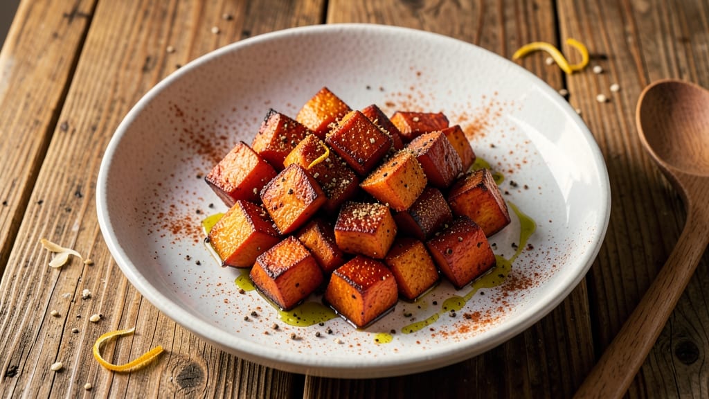 Sweet Potato Pan Fry Recipe: Crispy Cubes With Caramelized Sweetness