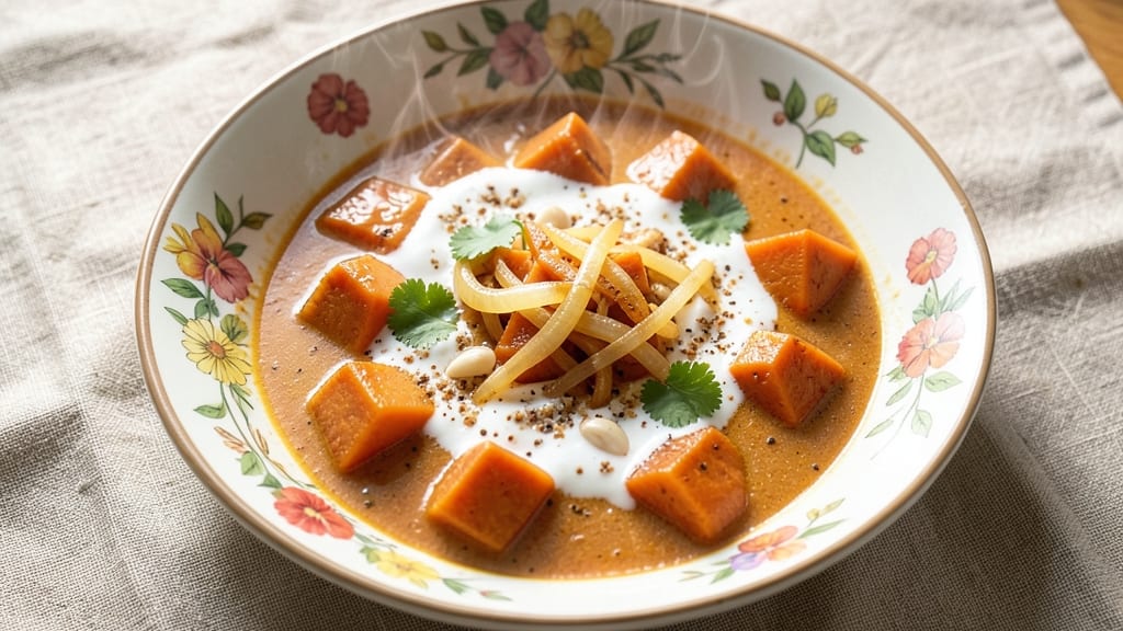 Sweet Potato Curry Sauce Recipe: Warm Spice and Creamy Velvety Harmony