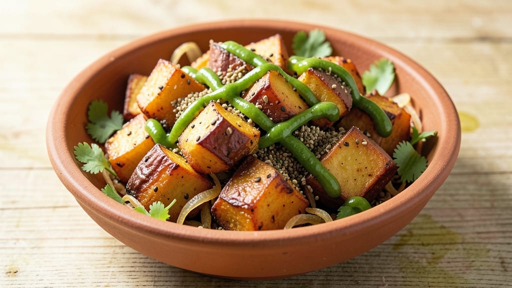 Sweet Potato Indian Recipe for Fast: Spiced Roast with Crispy Edges in 20 Minutes