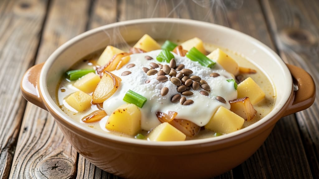 Vegan Potato Chowder Recipe: Creamy Coconut Milk Velvety Richness