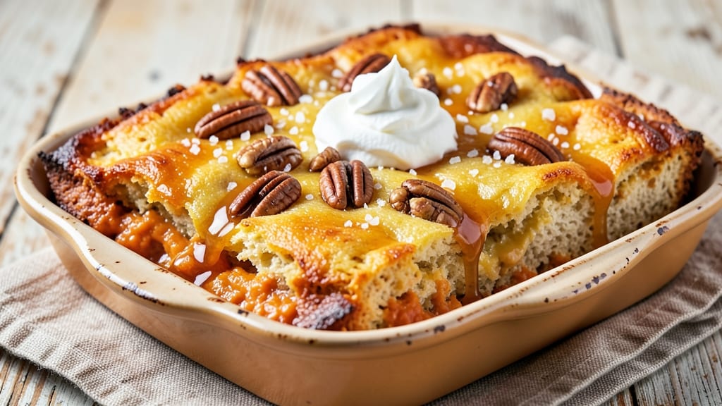 Zea's Sweet Potato Bread Pudding Recipe: Warm Spiced Layers With Caramelized Crust