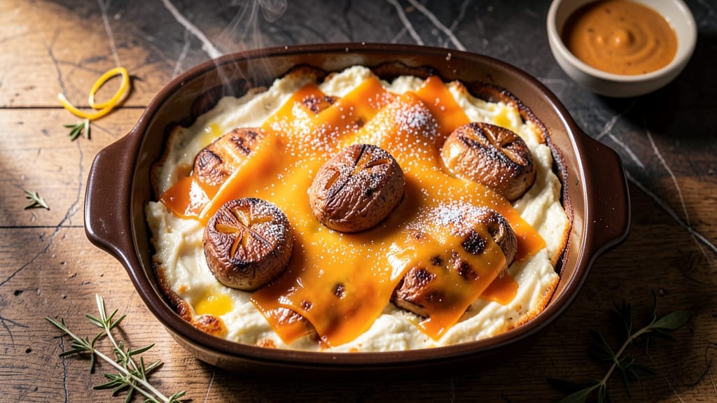 Twice-Baked Sweet Potato Casserole Recipe: Crispy Top, Creamy Cheese Magic