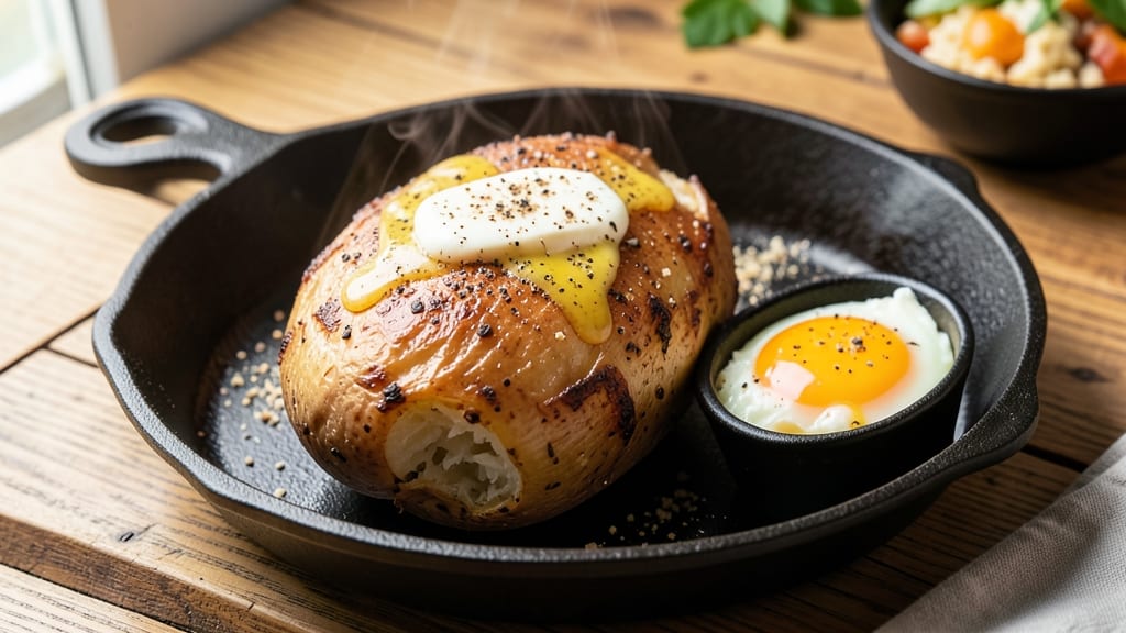 Baked Potato in Pressure Cooker Recipe: Ultra-Fluffy Interiors in 12 Minutes