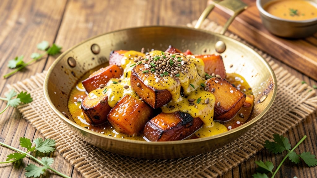 Sweet Potato Sabji Recipe: North Indian Spiced Roast With Crispy Edges
